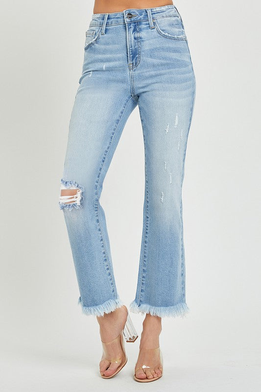 Risen High Rise Crop Bootcut RDP5051