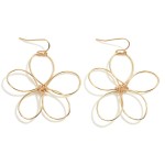 Twisted Flower Earrings