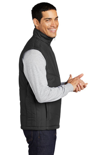 Freedom Irish Fishing Team Men's Water Resistant Port Authority Puffer Vest ~ 2 Colors