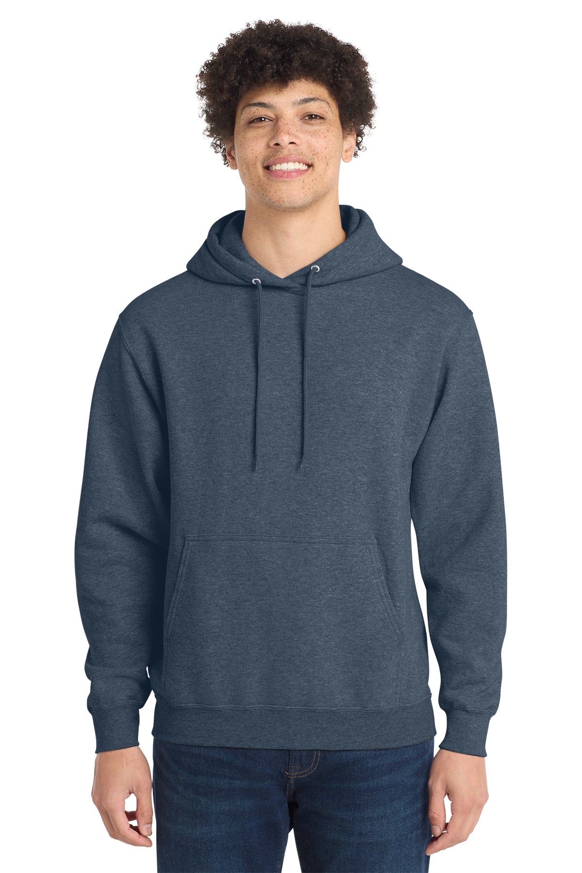 Little Chute Heather Navy Port & Company Hoodie~ Youth and Adult