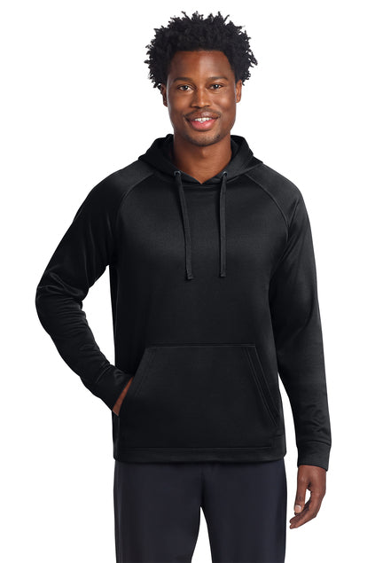 Outlawed Bar Sport Tek Re Compete Black Hoodie ~Men's