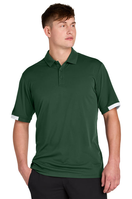 Freedom Golf Sport-Tek® Club Forest Colorblock Polo