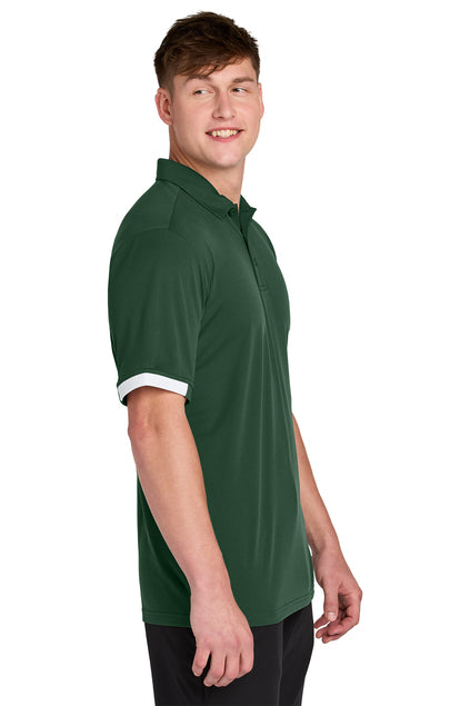 Freedom Golf Sport-Tek® Club Forest Colorblock Polo