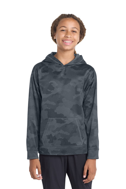 Sunrise Elementary Spork Tek Camo Hex Fleece Hoodie~ 2 Colors/3 Styles~ Youth