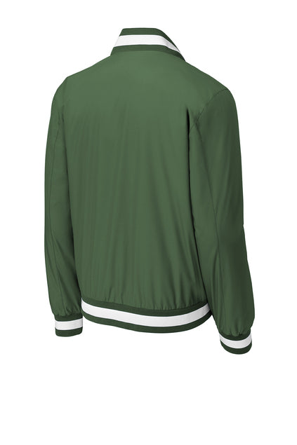 Freedom Irish Baseball Sport-Tek Forest Insulated Varsity Jacket (Personalized)