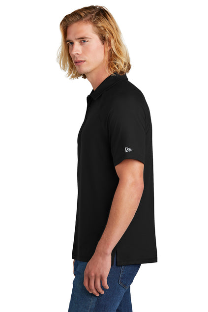 Freedom Golf Men's Black New Era Moisture Wicking Power Polo