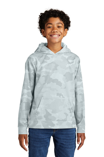 Freedom Irish Sport-Tek® Youth Sport-Wick® CamoHex Fleece Hooded Pullover ~ Youth