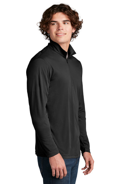 Outlawed Bar Sport-Tek ® PosiCharge Competitor Black 1/4-Zip Pullover ~ Men's