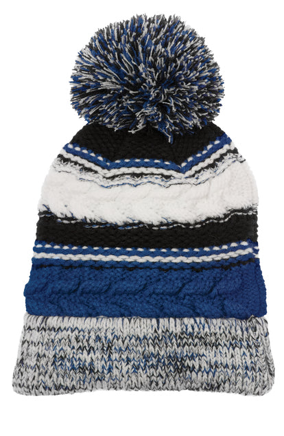 Riverview Sport Tek Royal Pom Pom Beanie