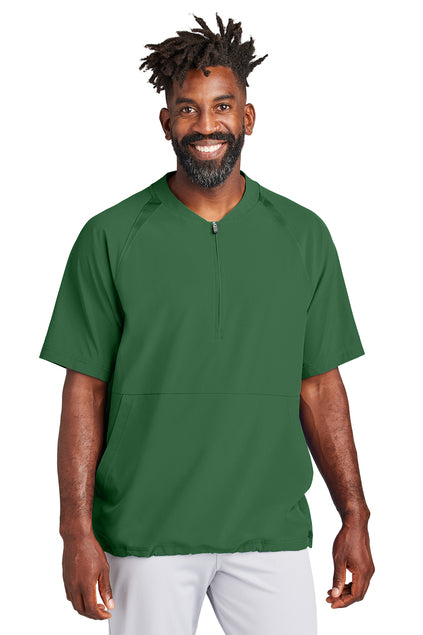 Freedom Golf Sport-Tek Repeat 1/2-Zip Short Sleeve Forest Jacket