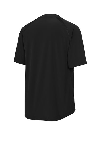 Freedom Irish Baseball Sport-Tek Repeat 1/2-Zip Short Sleeve Black Jacket ~YOUTH