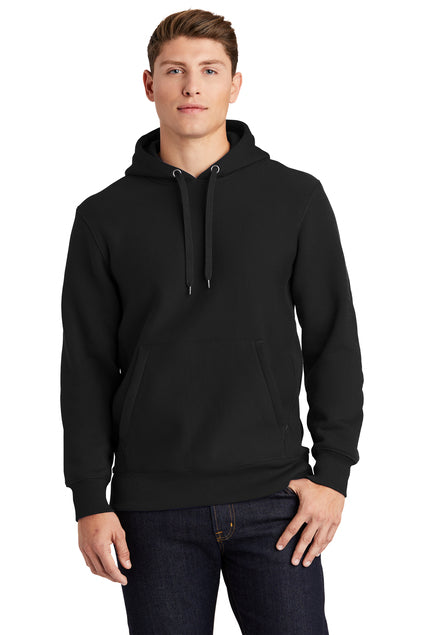 Calmes Verkuilen Sport-Tek® Super Heavyweight Pullover Hooded Sweatshirt ~ Black