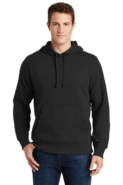 Calmes Verkuilen Sport-Tek® Pullover Hooded Sweatshirt~ Black