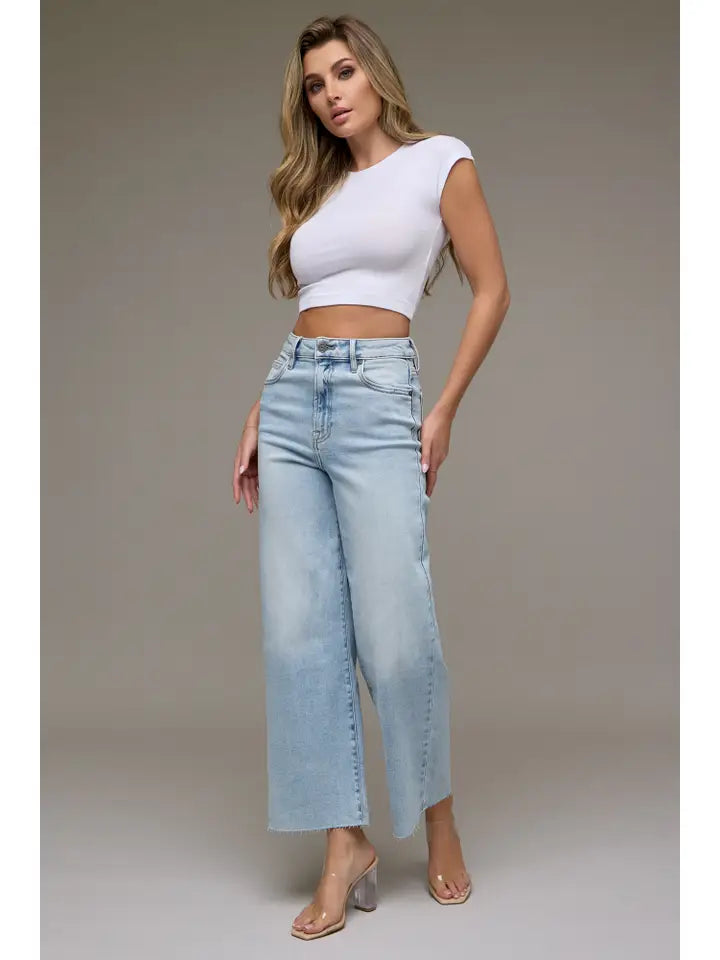 Hidden Nori Light Wide Leg Jean HD9142C-LT
