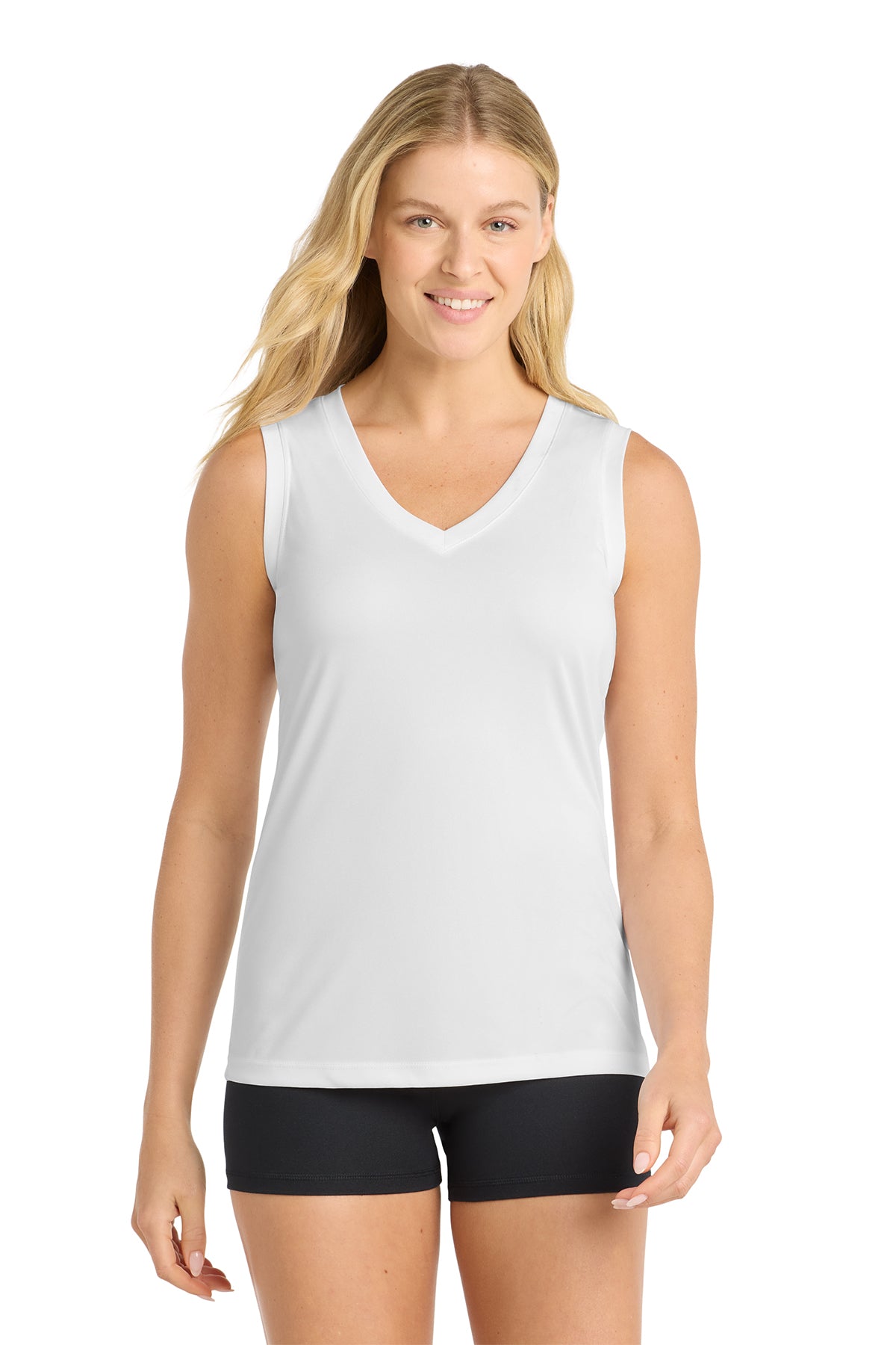 Freedom Soccer Sport-Tek® Women's Sleeveless PosiCharge® Competitor V-Neck Tank~ 2 Colors
