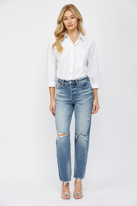 MICA HIGH RISE STRAIGHT LEG ~ MDP-T3027