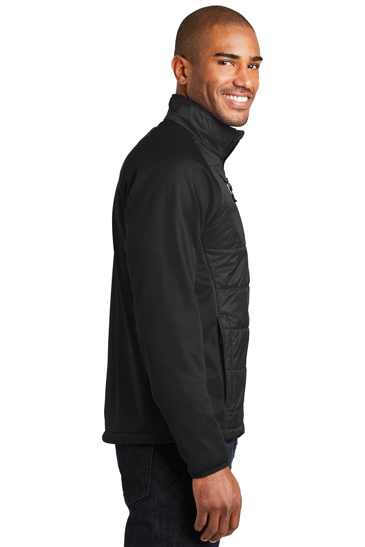 Freedom Baseball Men's Soft Shell Hybrid Jacket
