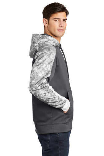 Sport-Tek Sport-Wick Men's Mineral Freeze Fleece Colorblock Hoodie~ 2 Colors