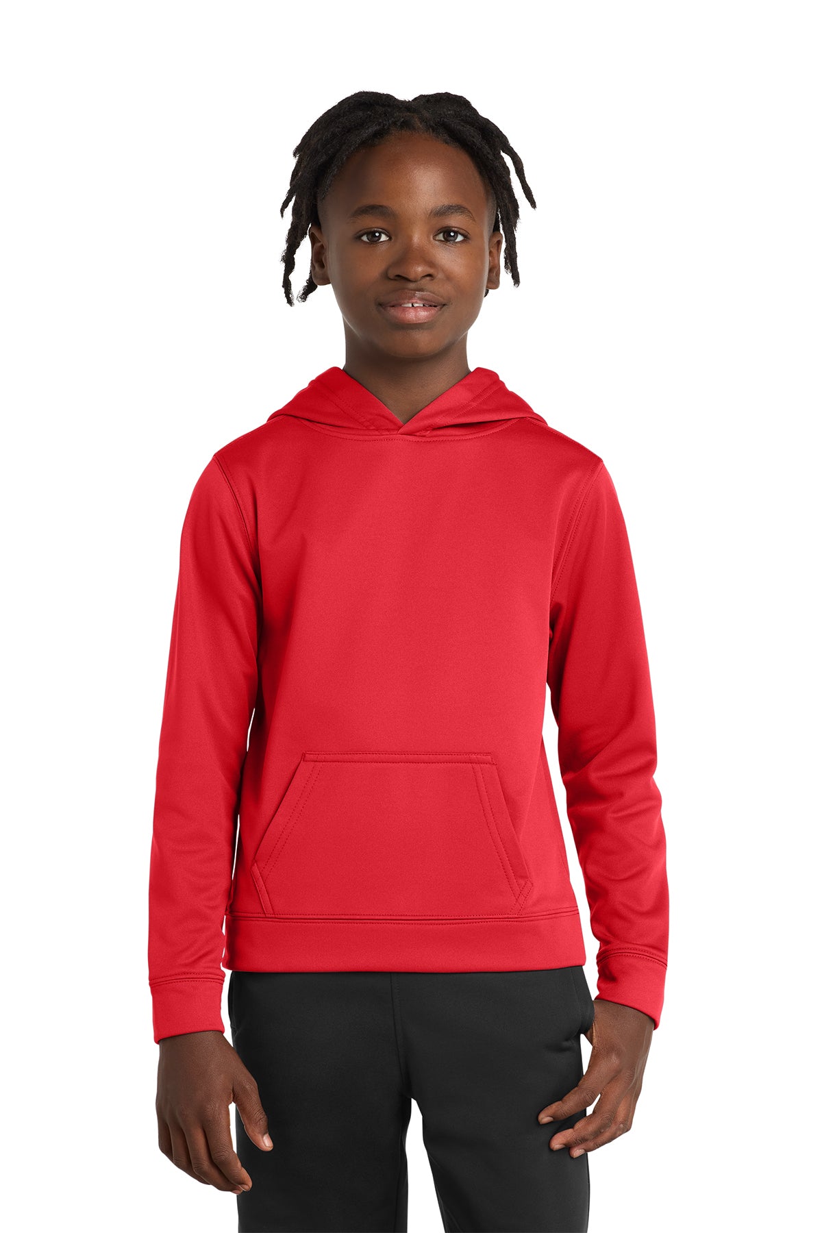 Seymour Thunder Red Port & Company Performance Hoodie~ Youth and Adult