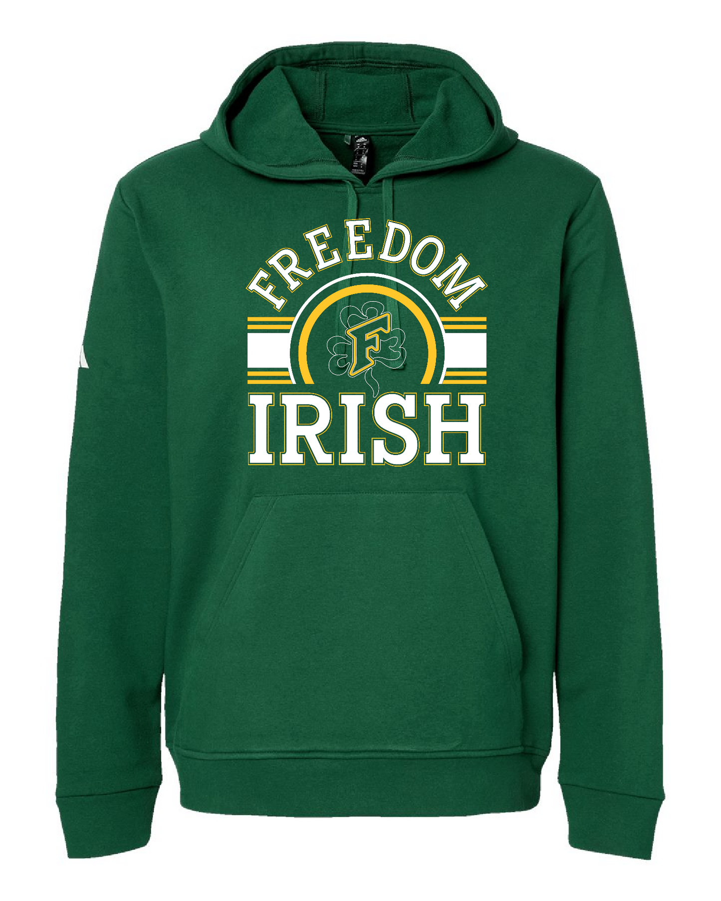Freedom Irish Adidas Men's Fleece Hooded Sweatshirt~ 3 Colors