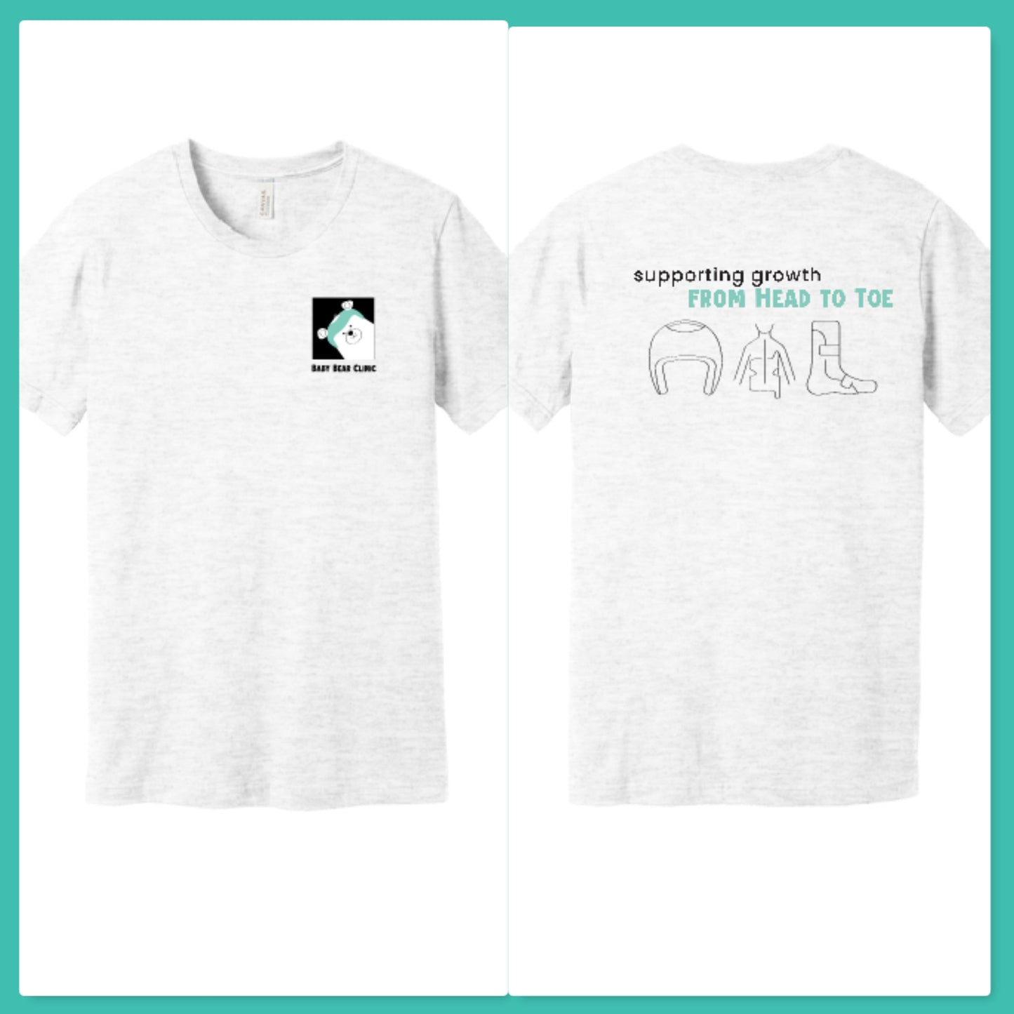 Baby Bear Clinic Bella Canvas Heather Tee ~ 5 Colors