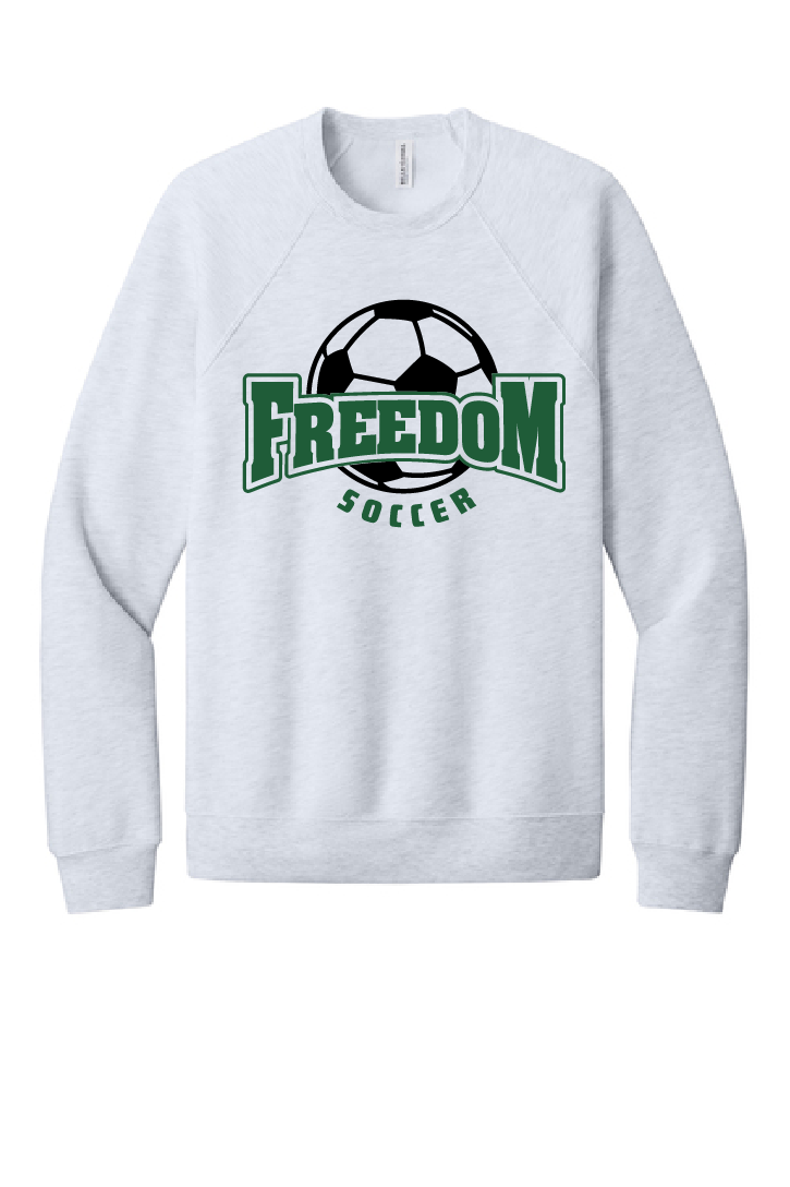 Freedom Soccer Bella Canvas Crewneck ~ 2 Colors~ Unisex