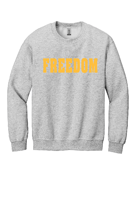 Freedom Puff Crew Neck~ 3 Colors