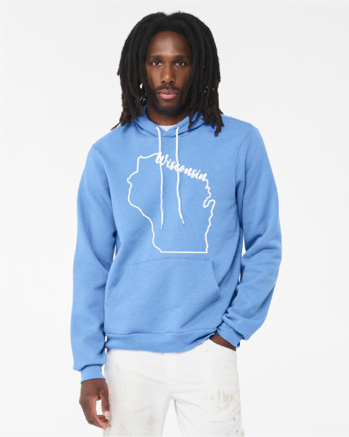 Bella Sponge Hoodie in Wisconsin Designs