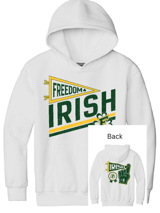 Freedom PAC Fundraiser Port & Company Hoodie ~ 3 Colors ~YOUTH~ FRONT/BACK Print