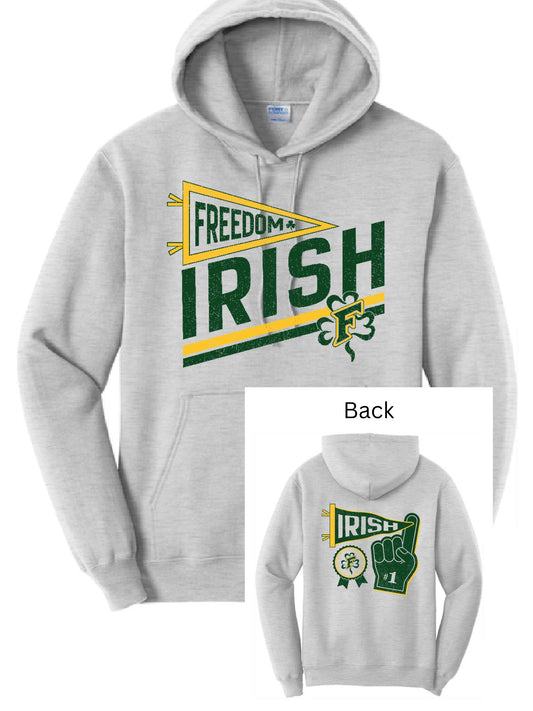 Freedom PAC Fundraiser Port & Company Hoodie ~ 3 Colors ~Unisex~ FRONT/BACK Print