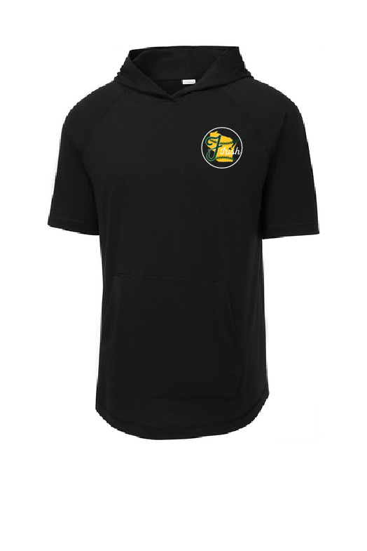 Freedom Irish Baseball Sport-Tek PosiCharge Tri-Blend Wicking Short Sleeve Hoodie~ Men's ~ 2 Colors