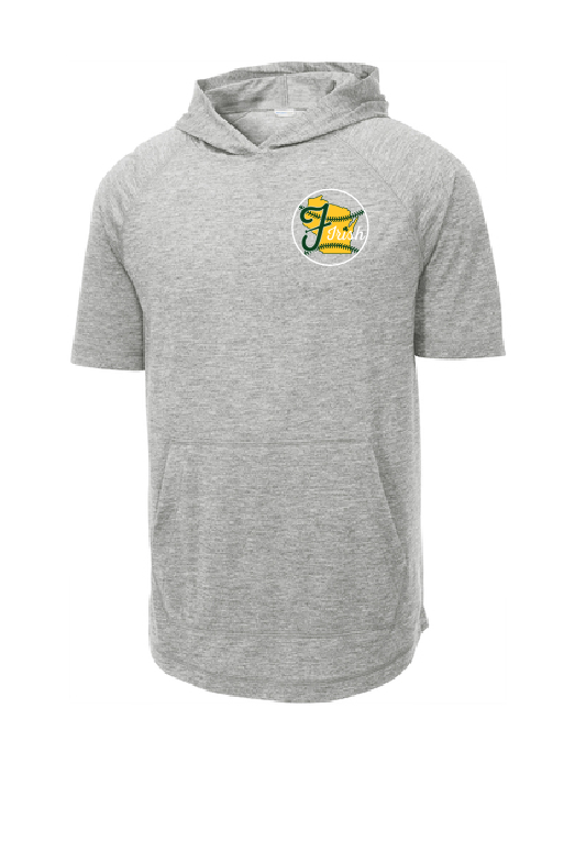 Freedom Irish Baseball Sport-Tek PosiCharge Tri-Blend Wicking Short Sleeve Hoodie~ Men's ~ 2 Colors