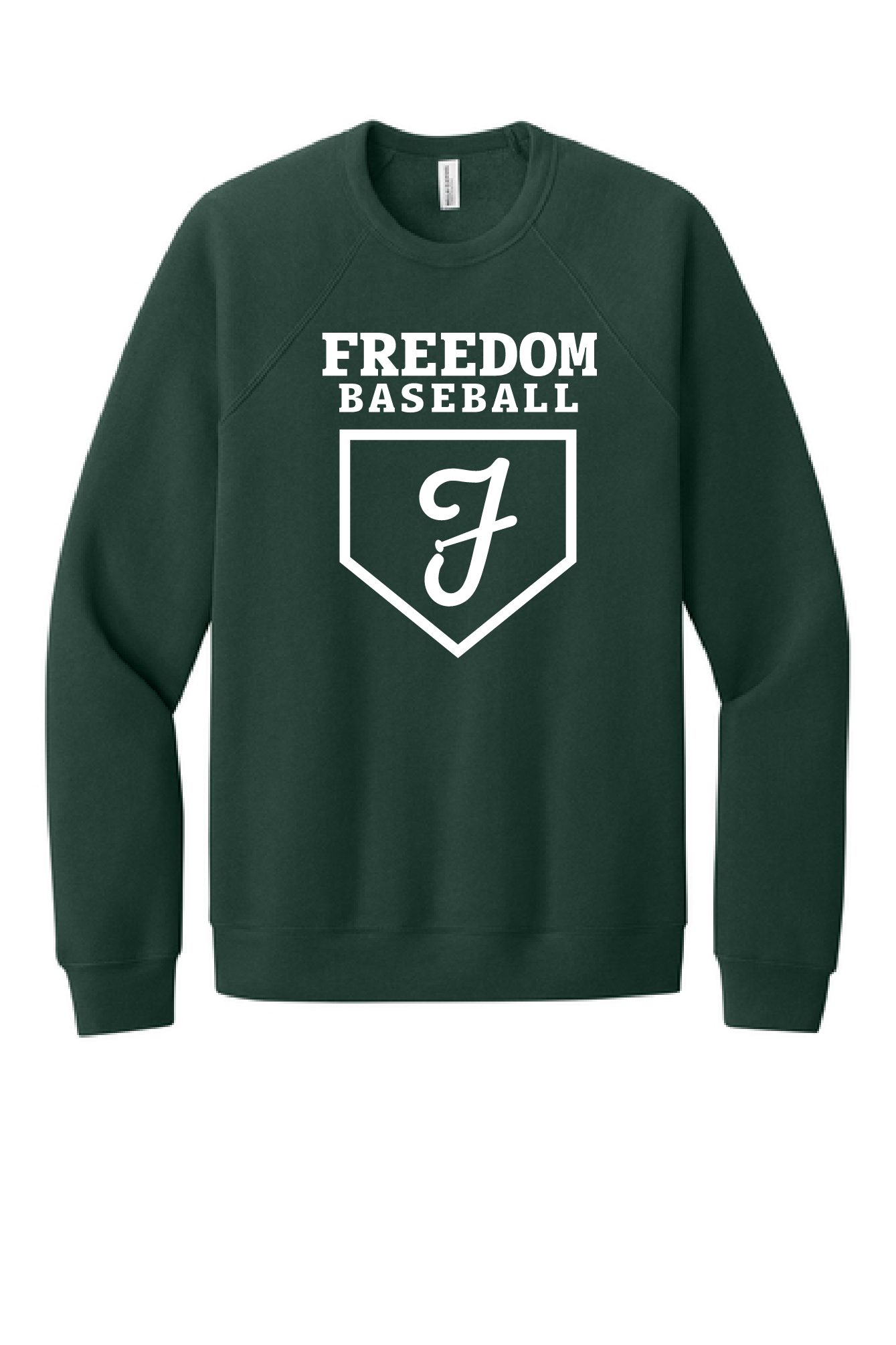 Freedom Baseball Bella Canvas Crewneck ~ 3 Colors~ Unisex ~NEW