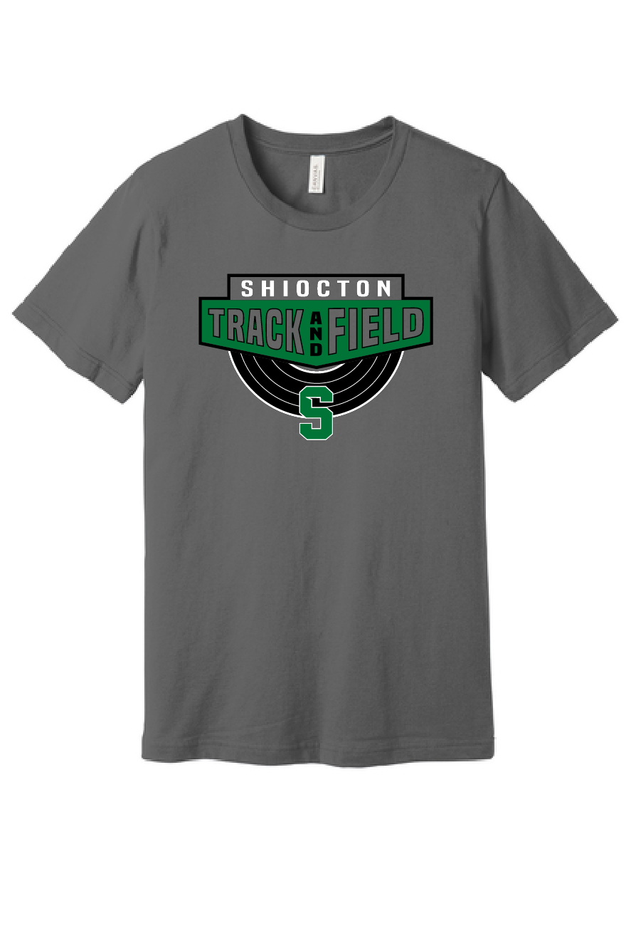 Shiocton Track and Field Bella Canvas Jersey Tee ~ Adult and Youth/ 2 Color