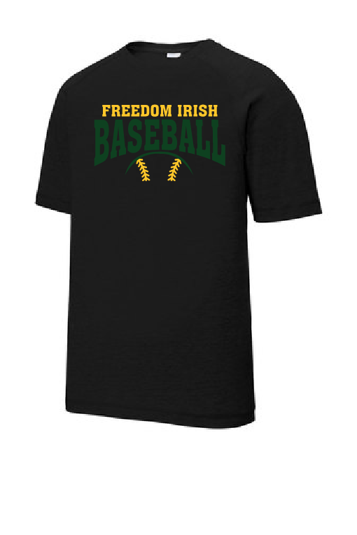 Freedom Baseball Sport Tek Moisture Wicking Tee ~ Mens