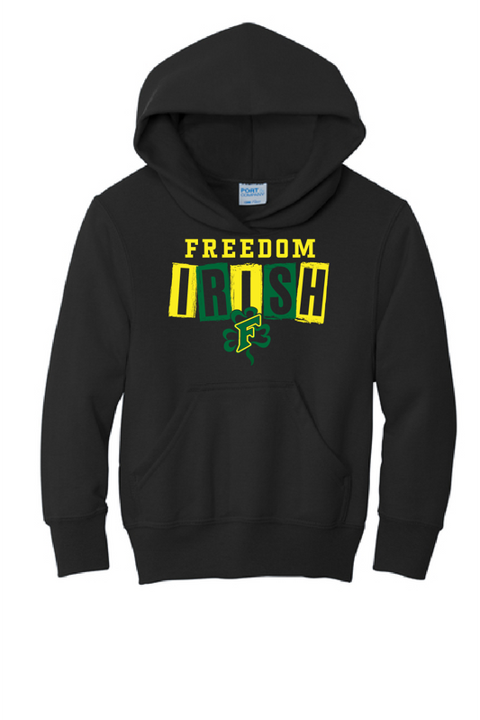 Freedom Irish YOUTH Port & Company Hoodie ~ 3 Colors
