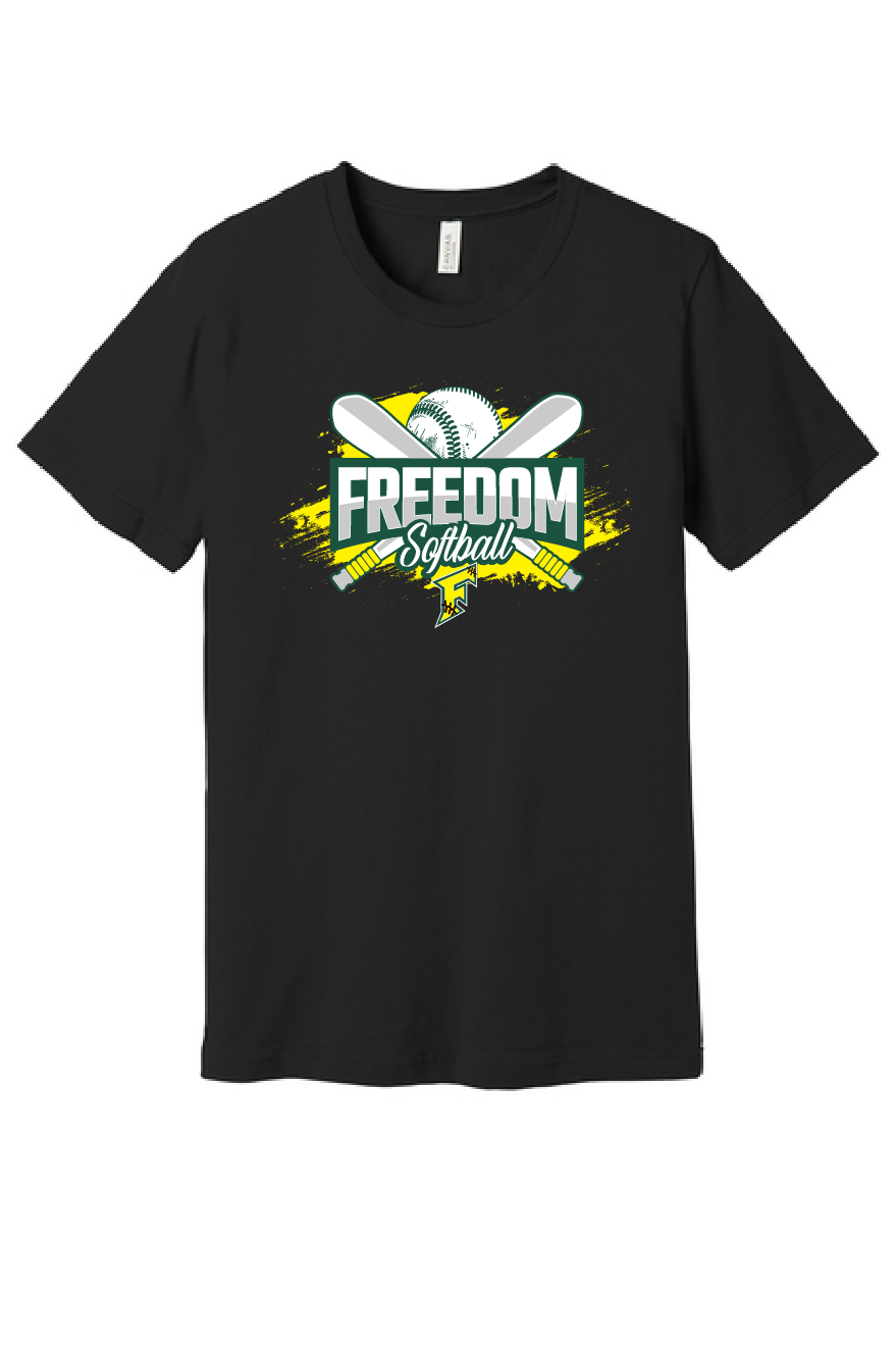 Freedom Irish Softball Bella Tee~ Adult and Youth ~ 2 Colors