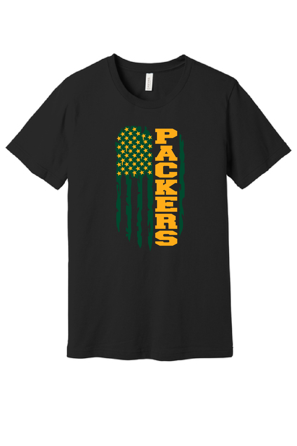 Packer Flag Bella Tee ~ 2 Colors
