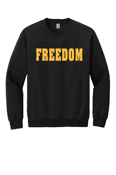 Freedom Puff Crew Neck~ 3 Colors