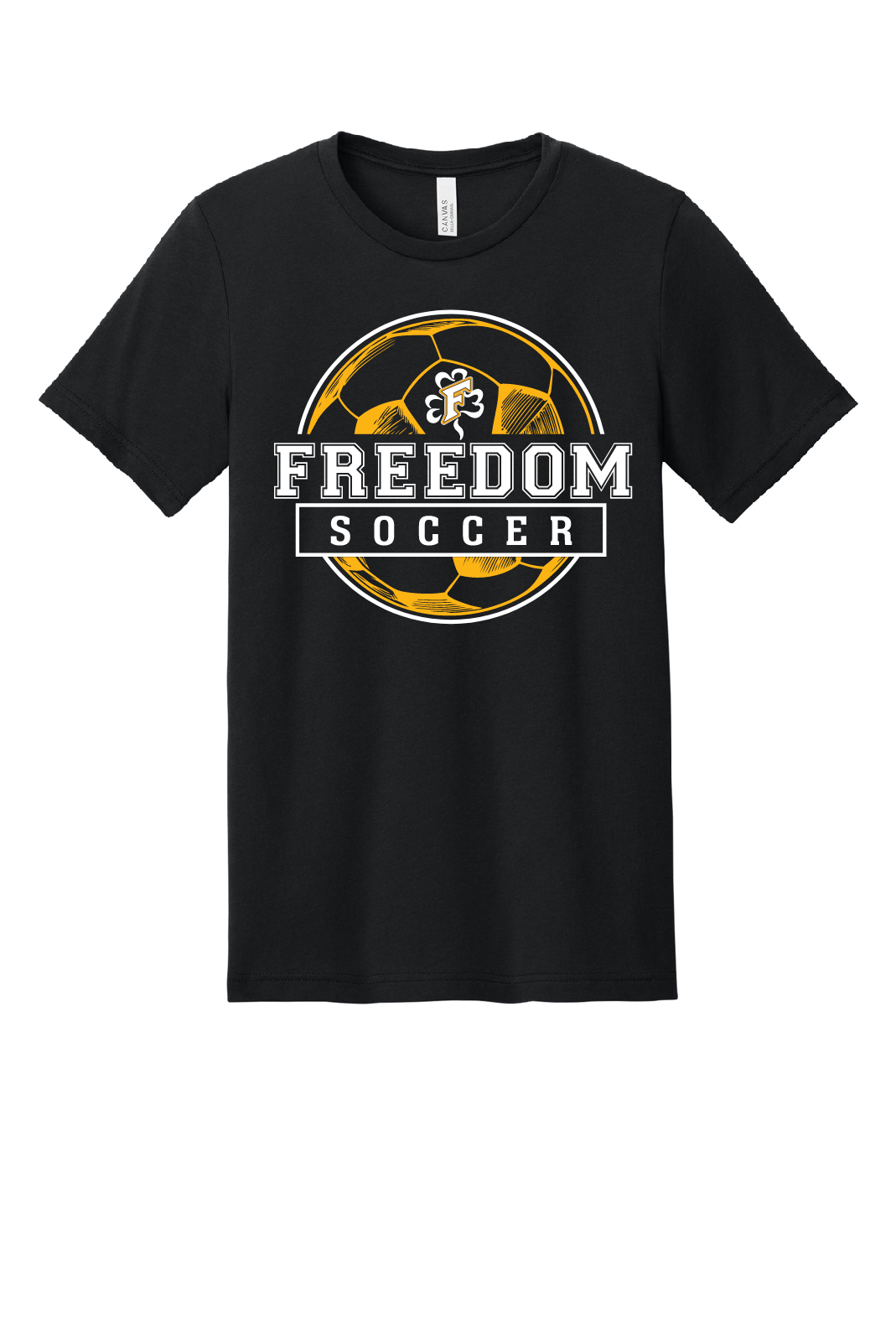 Freedom Soccer Bella Canvas Tee~ 3 Colors ~Youth and Adult