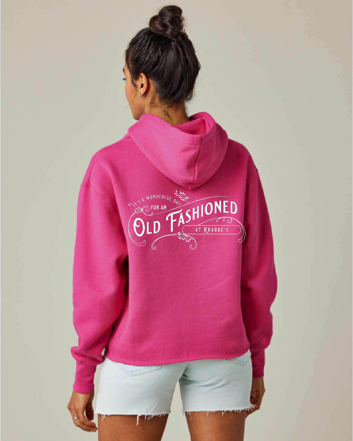 Krabbe's Raw Hem Boxy Hoodie ~ Ladies