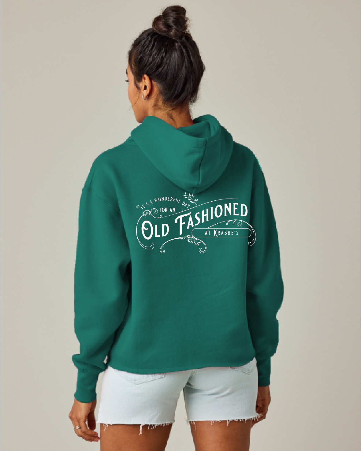 Krabbe's Raw Hem Boxy Hoodie ~ Ladies