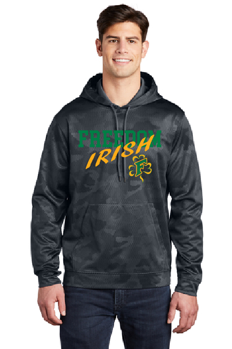 Men's Spork Tek Camo Hex Fleece Hoodie