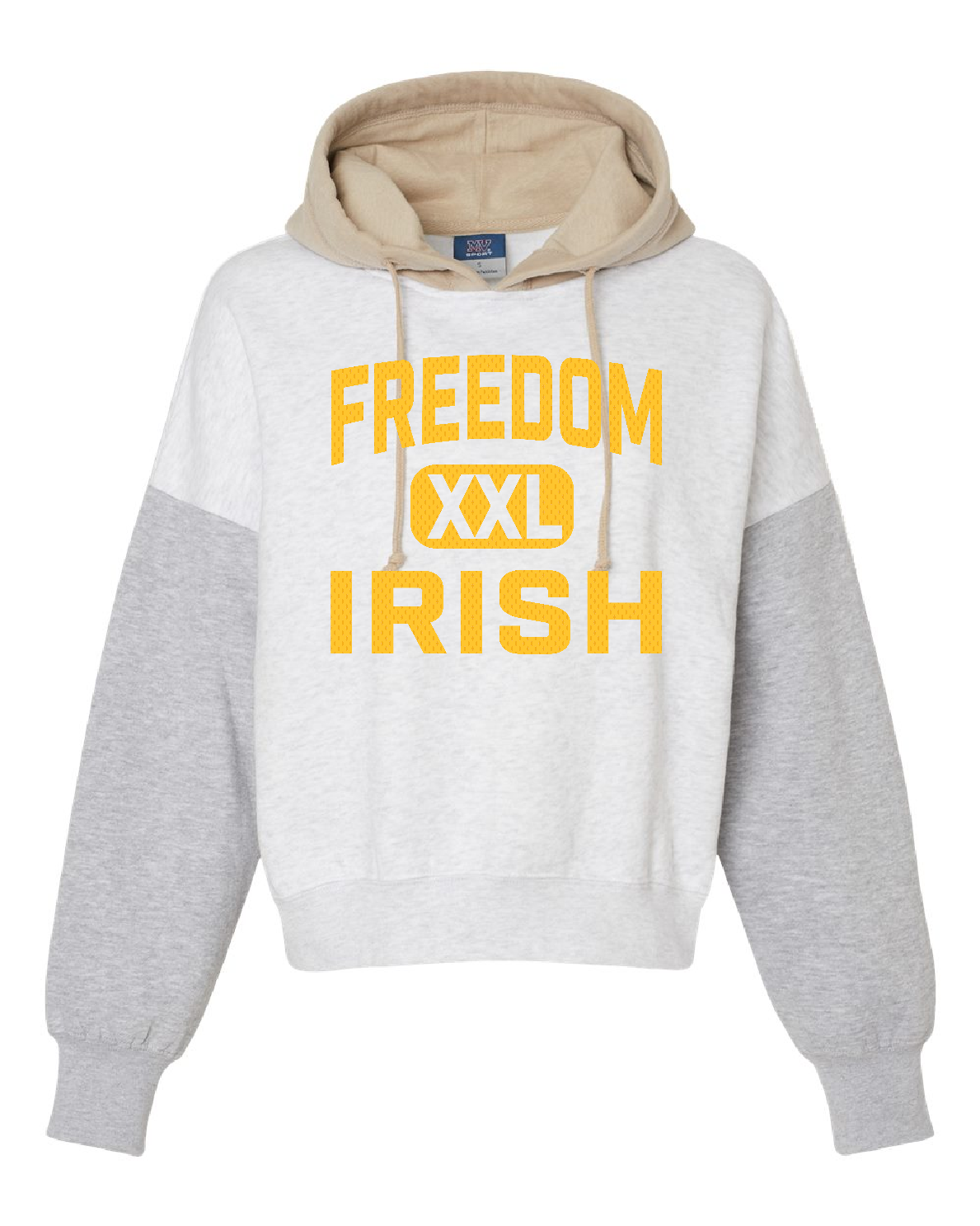 Freedom PAC Fundraiser MV Sport Crop Colorblock Hoodie~ Ladies ~ 3 Styles