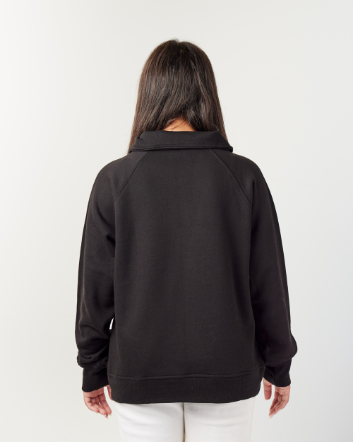 Sunrise Elementary Enza Black 1/4 Zip ~ Ladies