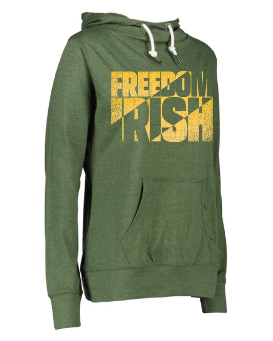 Freedom PAC Fundraiser Enza Funnel Hoodie~ 3 Colors ~ Ladies