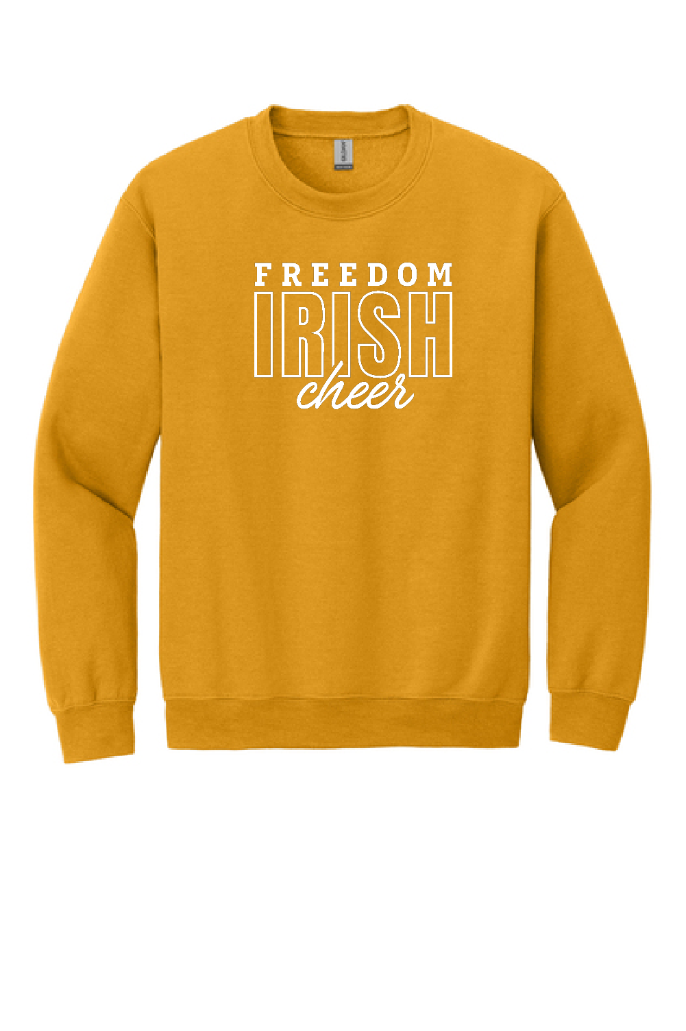 Freedom Irish Cheer Gildan Heavy Blend Crew ~ 3 Colors
