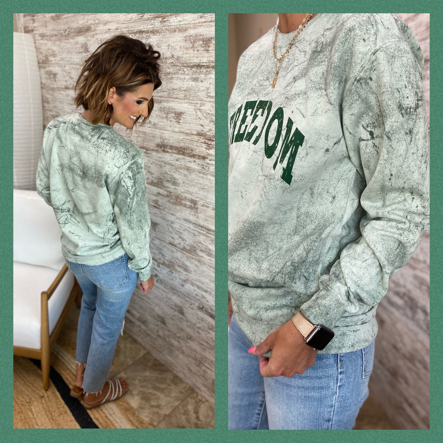 Freedom ColorBlast Crewneck