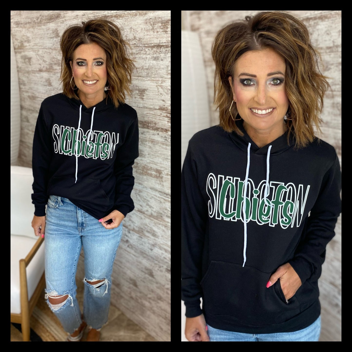 Shiocton Chiefs Bella Hoodie