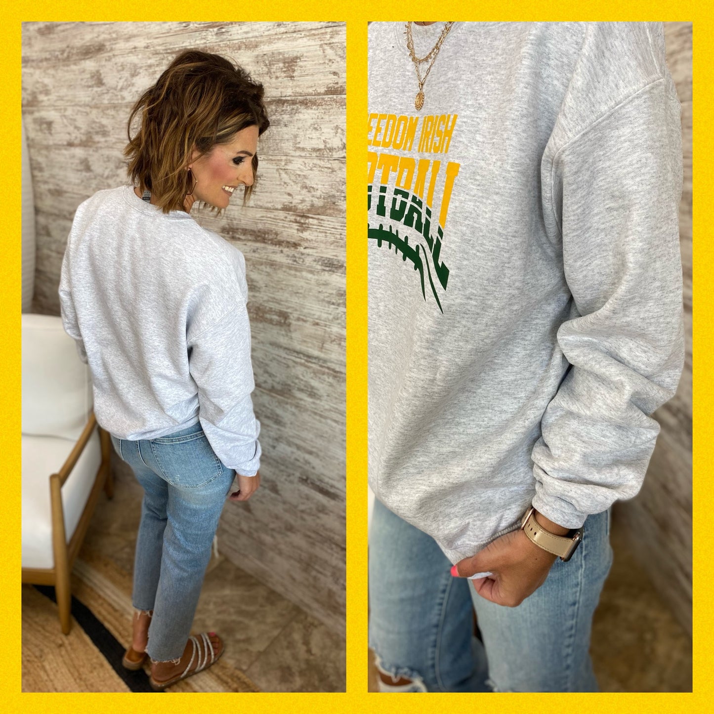 Freedom Football Gildan Crewneck